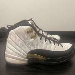SIZE 8.5 W0MAN - Nike Air Jordan 12 Retro Royalty White