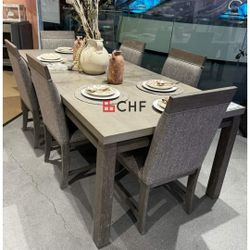 Thanksgiving Black Friday 7 Piece Dining Table Set  // Limited Time Offer 