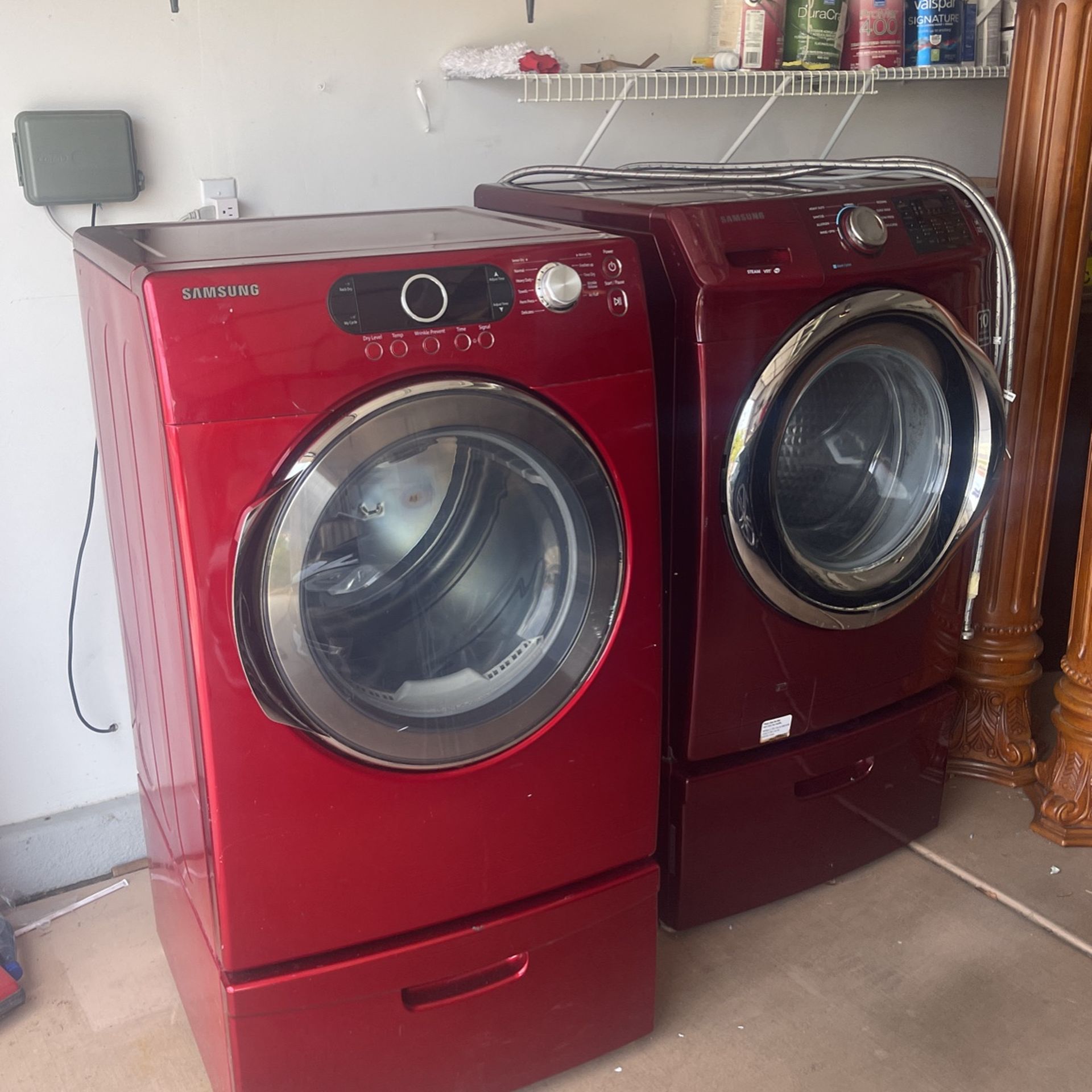 Samsung Washer And Gas Dryer Set