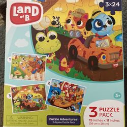 3 Jigsaw Puzzle Pack