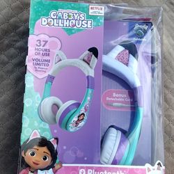 Gabby's Dollhouse Bluetooth wireless Headphones