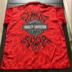 XL Harley Davidson y2k shirt