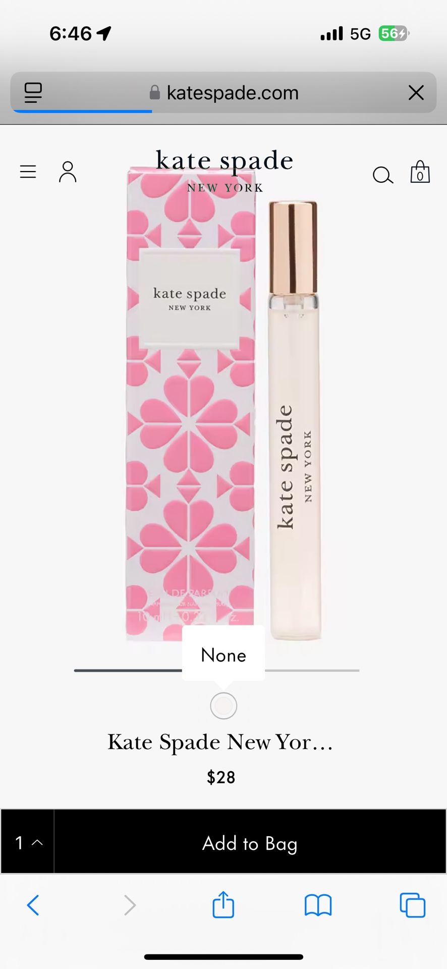 Brand New Kate Spade Perfume, $20 OBO