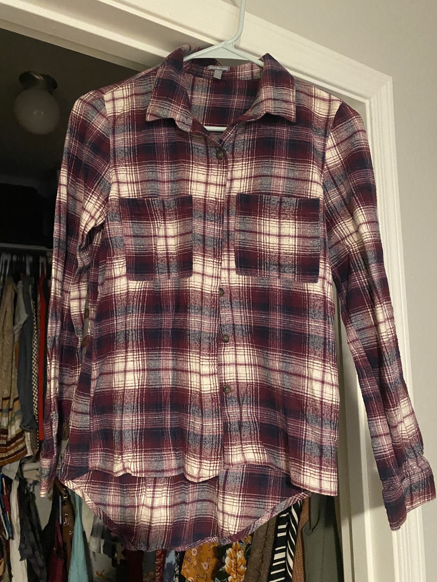 Flannel Plaid Shirt