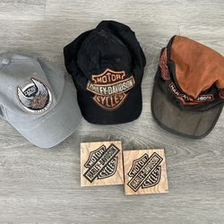 Harley Davidson Caps & Coasters