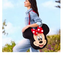 Minnie Mouse Big Face Canvas Tote