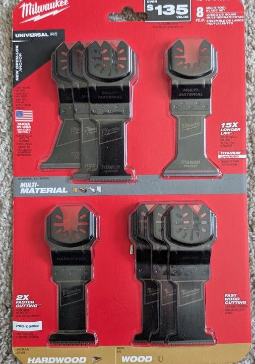 Milwaukee Oscillating Multi-Tool Blade Kit