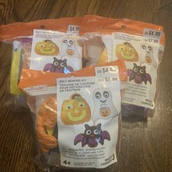 Halloween Felt Sewing Kit