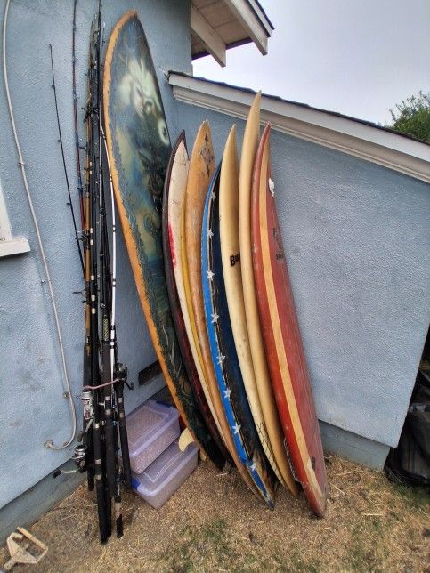 fishing rods