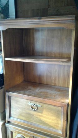 Secretary desk/bookshelf