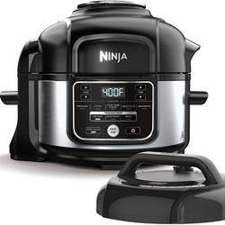 Ninja Foodi Programmable 10-in-1 5-Quart Pressure Cooker and Air Fryer - FD101 Stainless Steel
ADO #:B-1054
Open Box - It has some cracks.