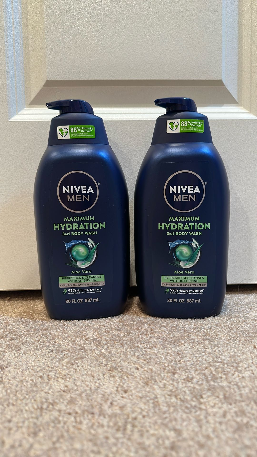 Large 30 oz Nivea Men body wash: $6 each