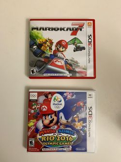 Nintendo 3DS Mario games