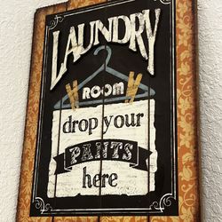 Laundry Room Sign 