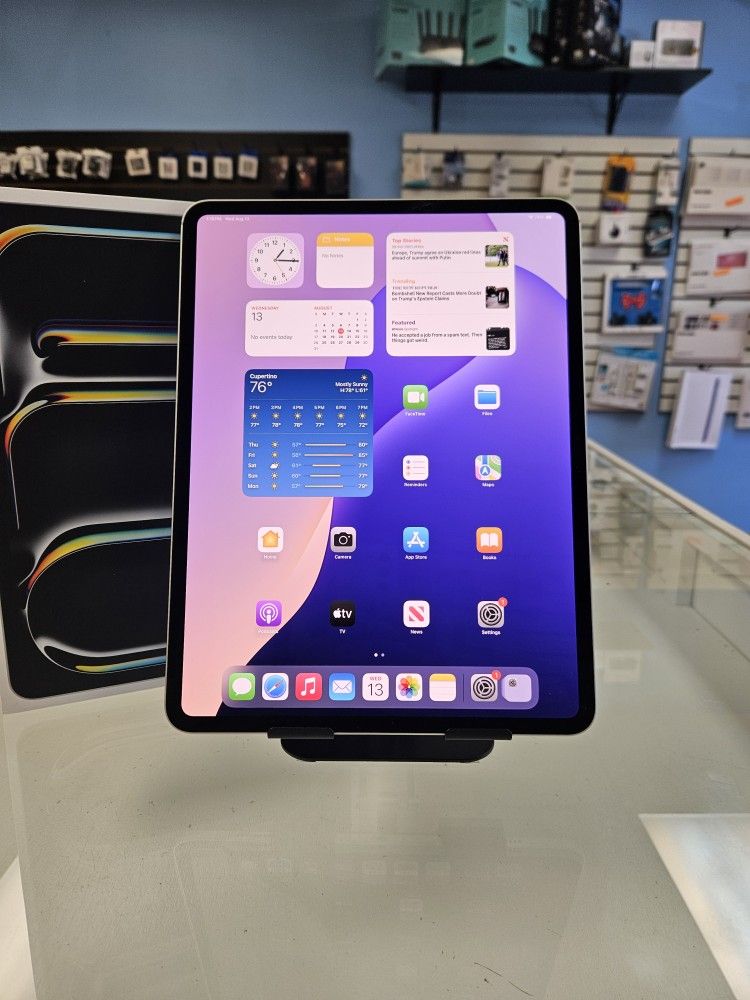 iPad Pro 13 Inch M4 Silver 256GB