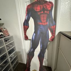 $40 Cardboard Spider Man 