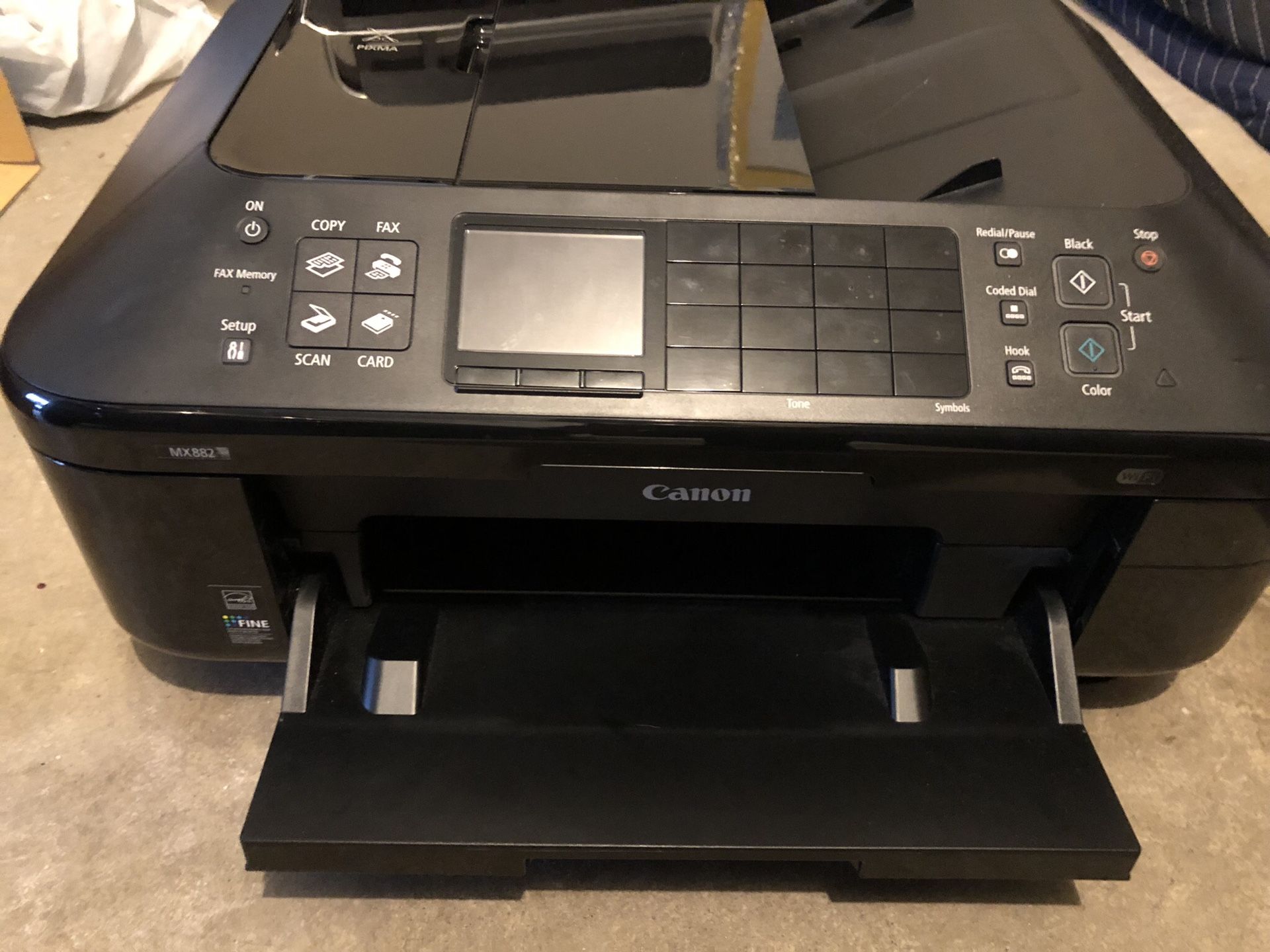 Canon MX882 inkjet printer