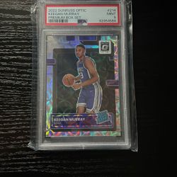 2022 PANINI DONRUSS OPTIC | PREMIUM BOX SET [#194/249] | Keegan Murray | PSA 9*