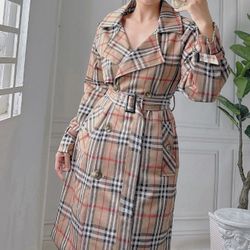 Trench Coat With Belt