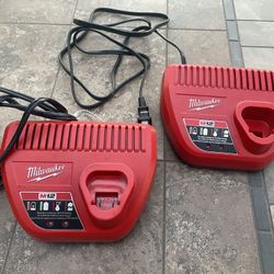 Milwaukee M12 Chargers