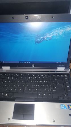 Hp 14 inch i5@2.53ghz,6gigs,250hd,dvdrw,wifi,win10,office