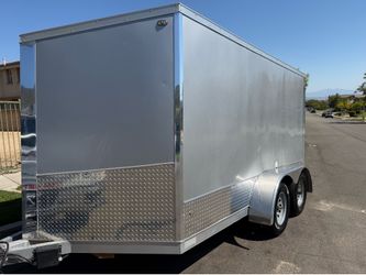 ENCLOSED TRAILER, ALUMINUM