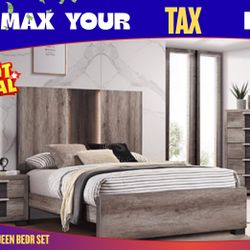 4 PC QUEEN BEDROOM SET 