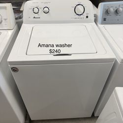 Amana Washer 