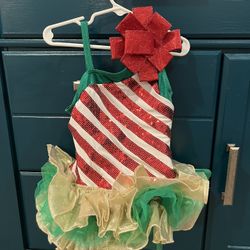 Christmas Candycane Leotard