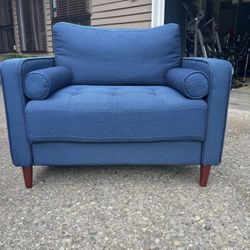 Blue Accent Chair 