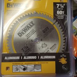 Dewalt 7 1/4 In. Aluminum  60T Blade