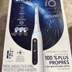 Oral B iO Electric Toothbrush for Healthier Gums 5 Settings Smart Display