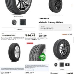 Brand New Car Tires!