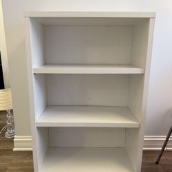 White Bookshelf