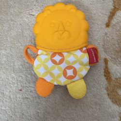 Fisher-Price Lion Teething Pal mitten 