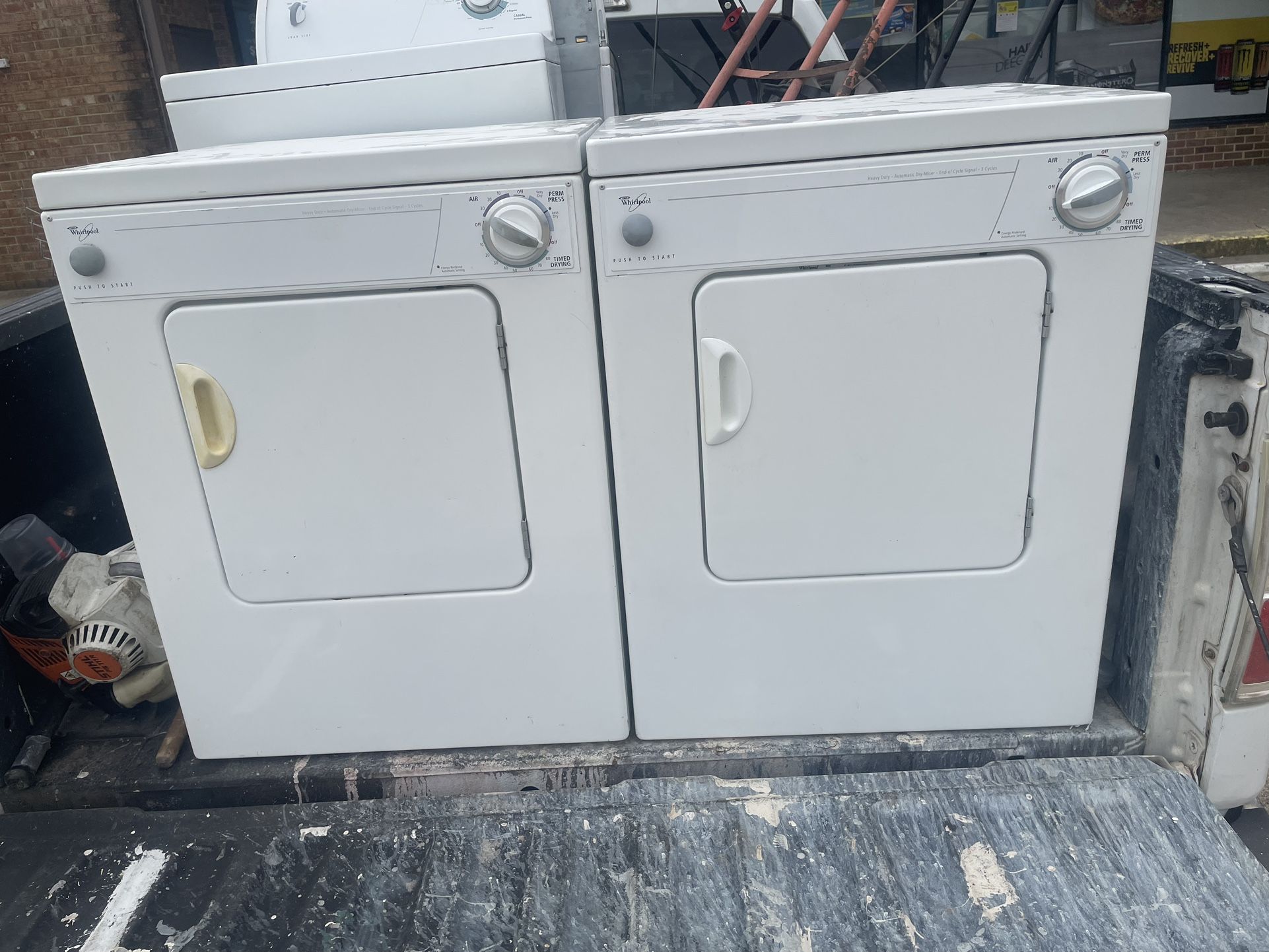 Washing Machine And Dryers