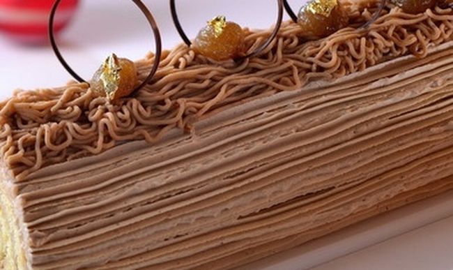 Hi for your new year French bûche contact us
