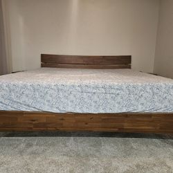 King Bed Frame And Mattress 