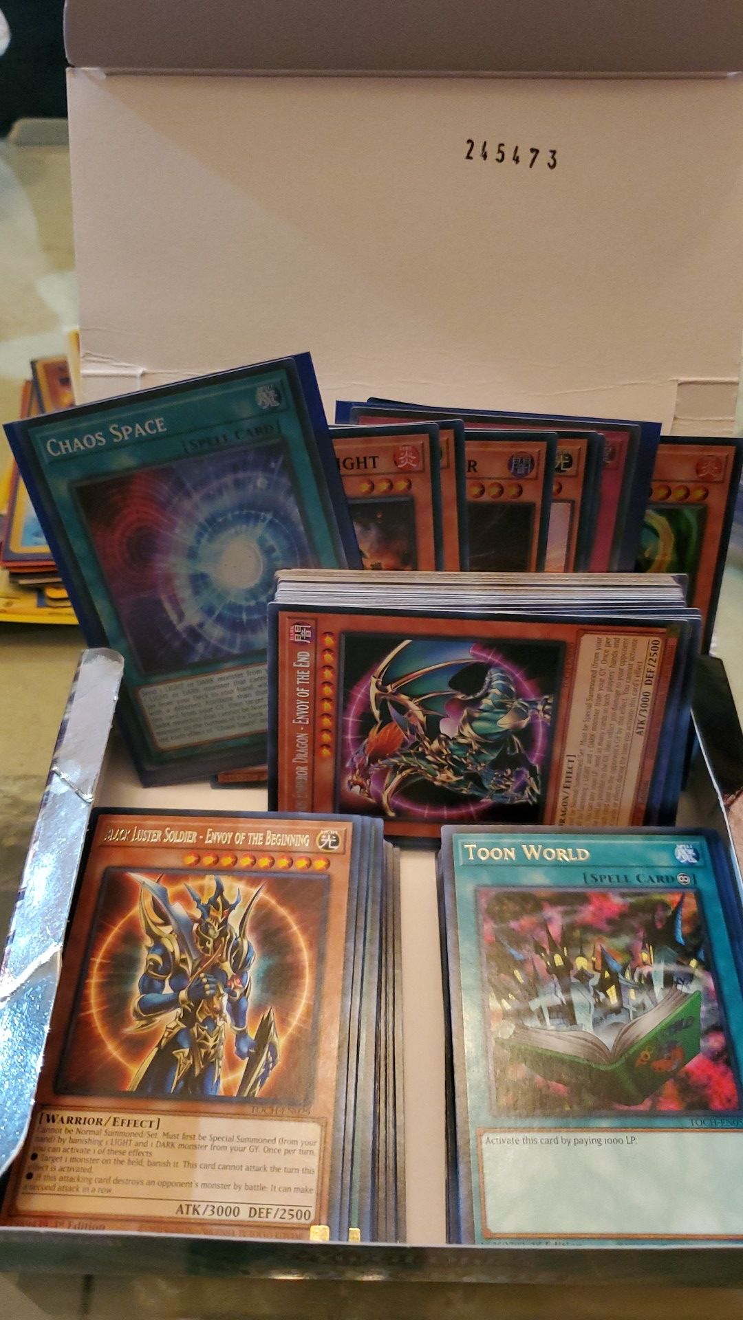Yugioh Cards Toon Chaos Booster Box (Opened) 143 Non Holos And 15 Holos All  Are In Gem Mint Condition - greenwatershopping.com