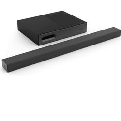 New in box VIZIO SB3621n-H8 36” 2.1 Channel Home Theater Surround Sound Bar with Bluetooth– DTS Virtual:X, Wireless Slim Subwoofer, Digital Coaxial, O