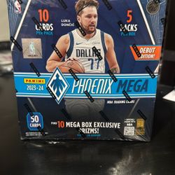 2023-24 Panini Basketball Trading Cards Mega Box