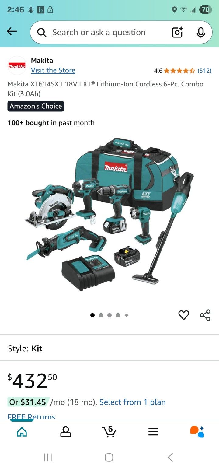 Makita Tool Set