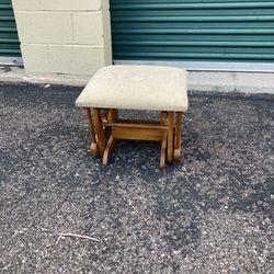 Swivel Foot Stool
