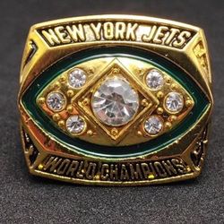 New York Jets World Champions Ring Size 11