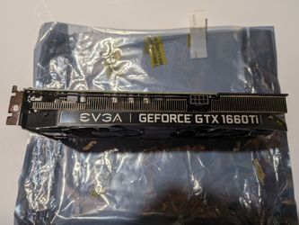 EVGA 1660ti PC GPU video card
