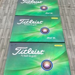 Titleist AVX (4 Unopened Boxes)