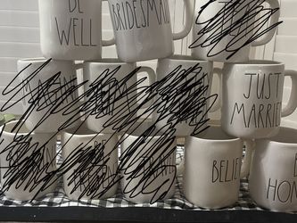 Rae Dunn mugs