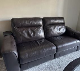 Leather Couch 