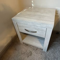Wooden End Table 