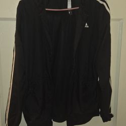 Adidas Windbreaker Hoodie Mens Medium 